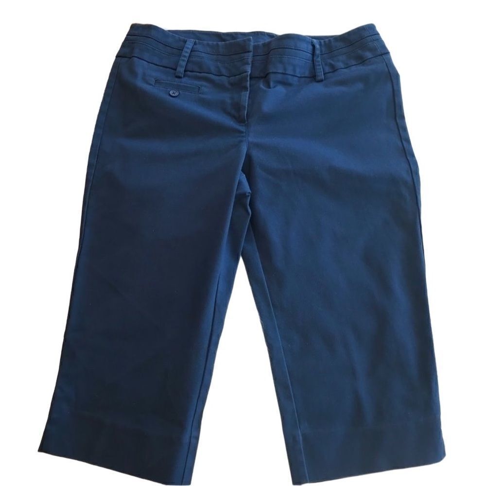 Zac & Rachel Capri pants with wide waistband